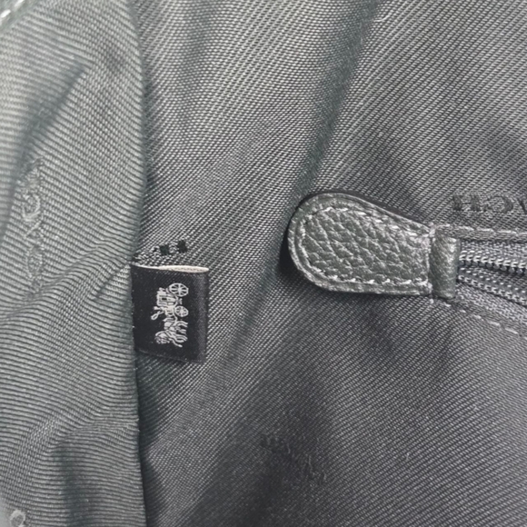 Coach Sutton Hobo Bag Gunmetal Pine Green Pebble Leather Crossbody 58036 - Picture 6 of 17